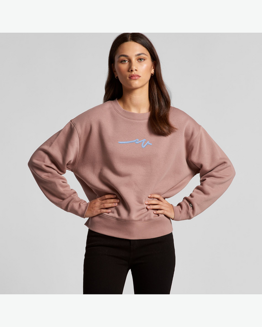 Lady Puff Dub Crew - Butter / Baby Blue