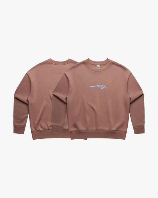 Lady Puff Dub Crew - Butter / Baby Blue