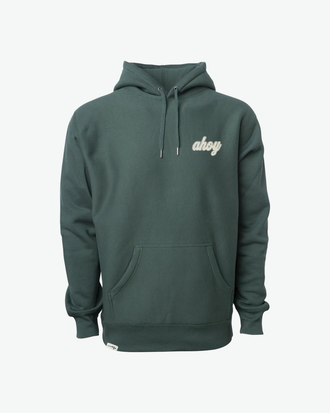 Chenille Heavy Hoodie Ahoy - Alpine Green