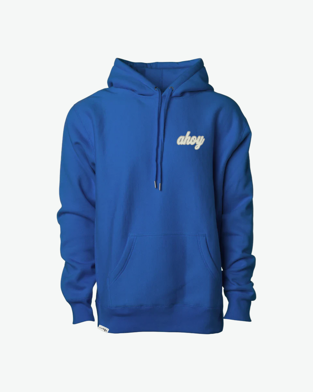 Chenille Heavy Hoodie Ahoy - Royal