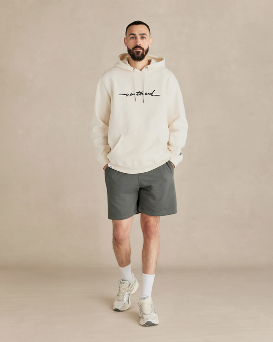 Sketchy Weathered Heavyweight Organic Brushed Hood