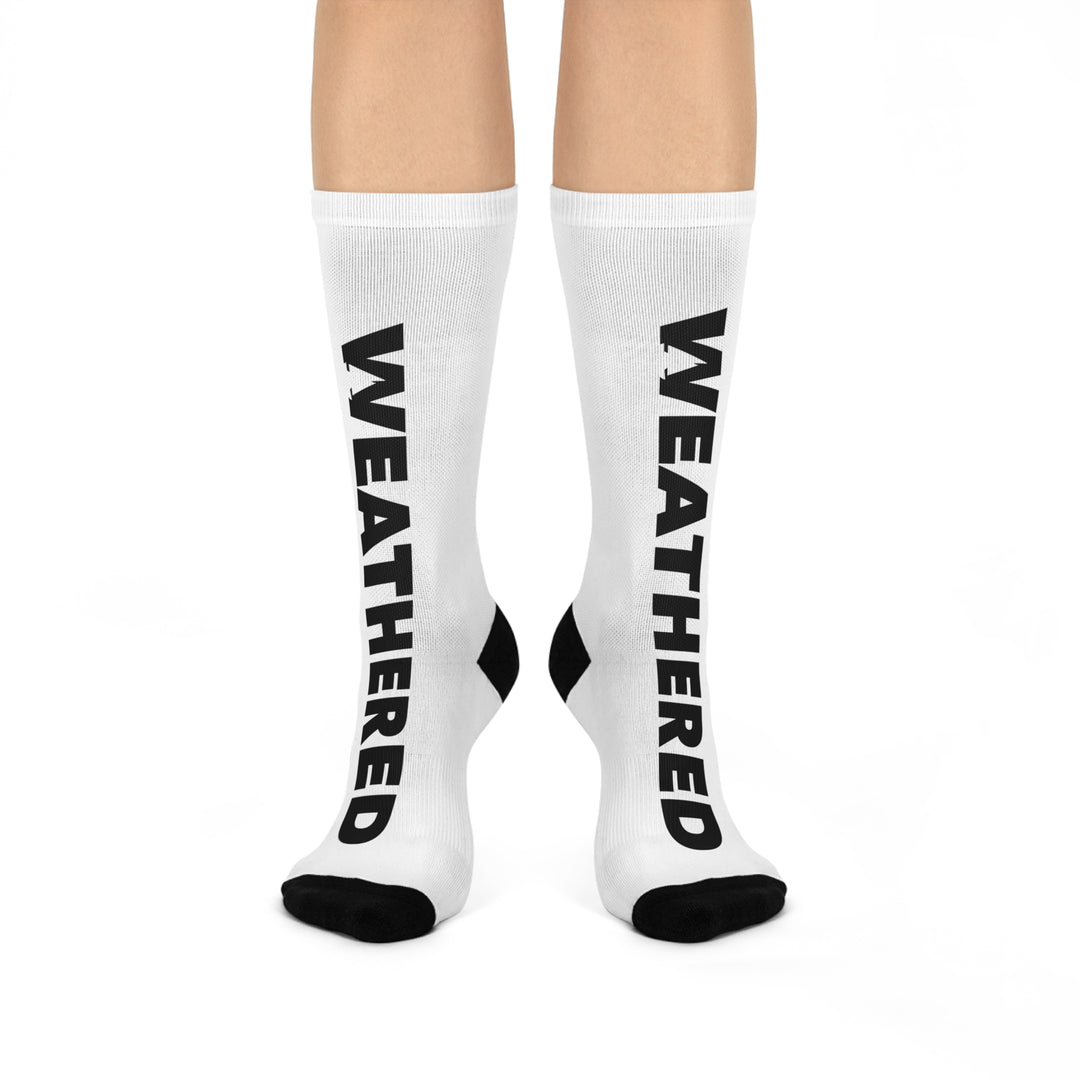 WEATHERED Cushioned Crew Socks