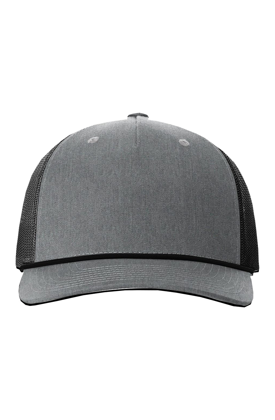 Chenille Ahoy Rope Trucker - Heather Grey/Black
