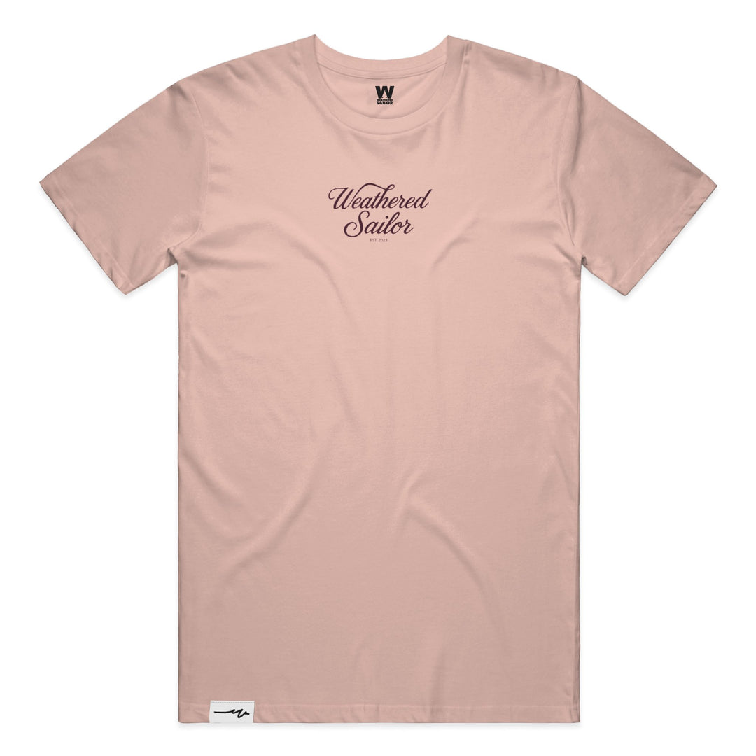 Afterglow Script Tee