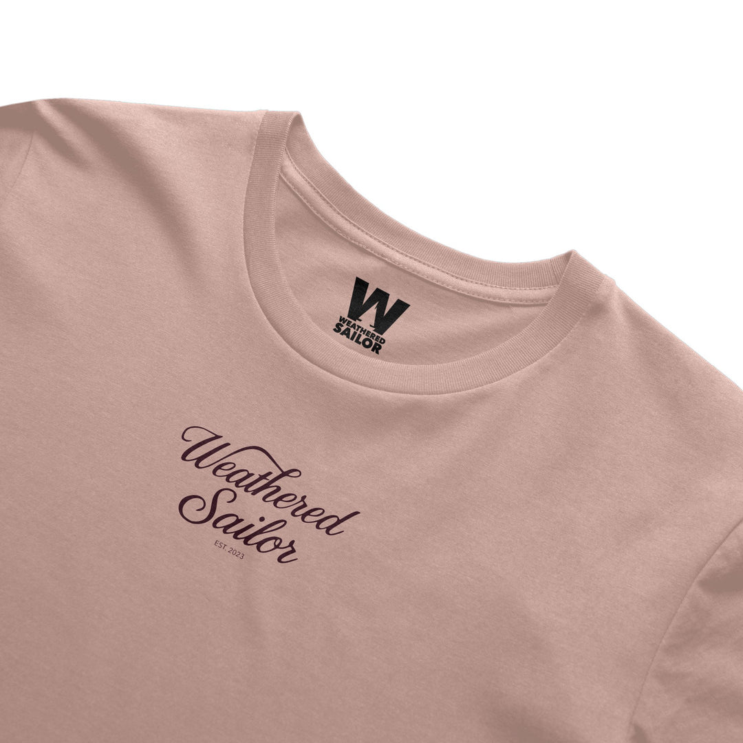 Afterglow Script Tee