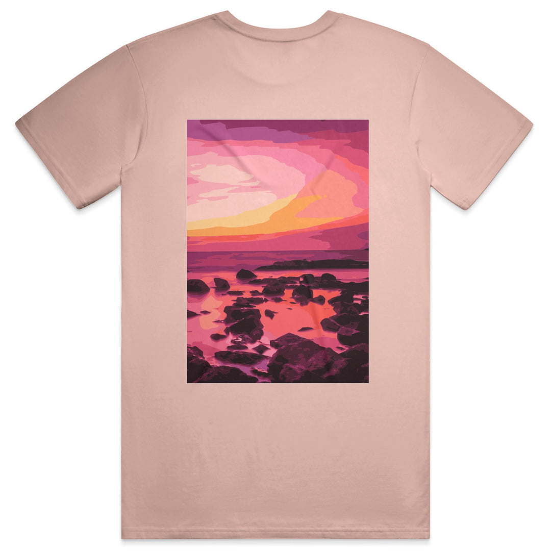 Afterglow Script Tee