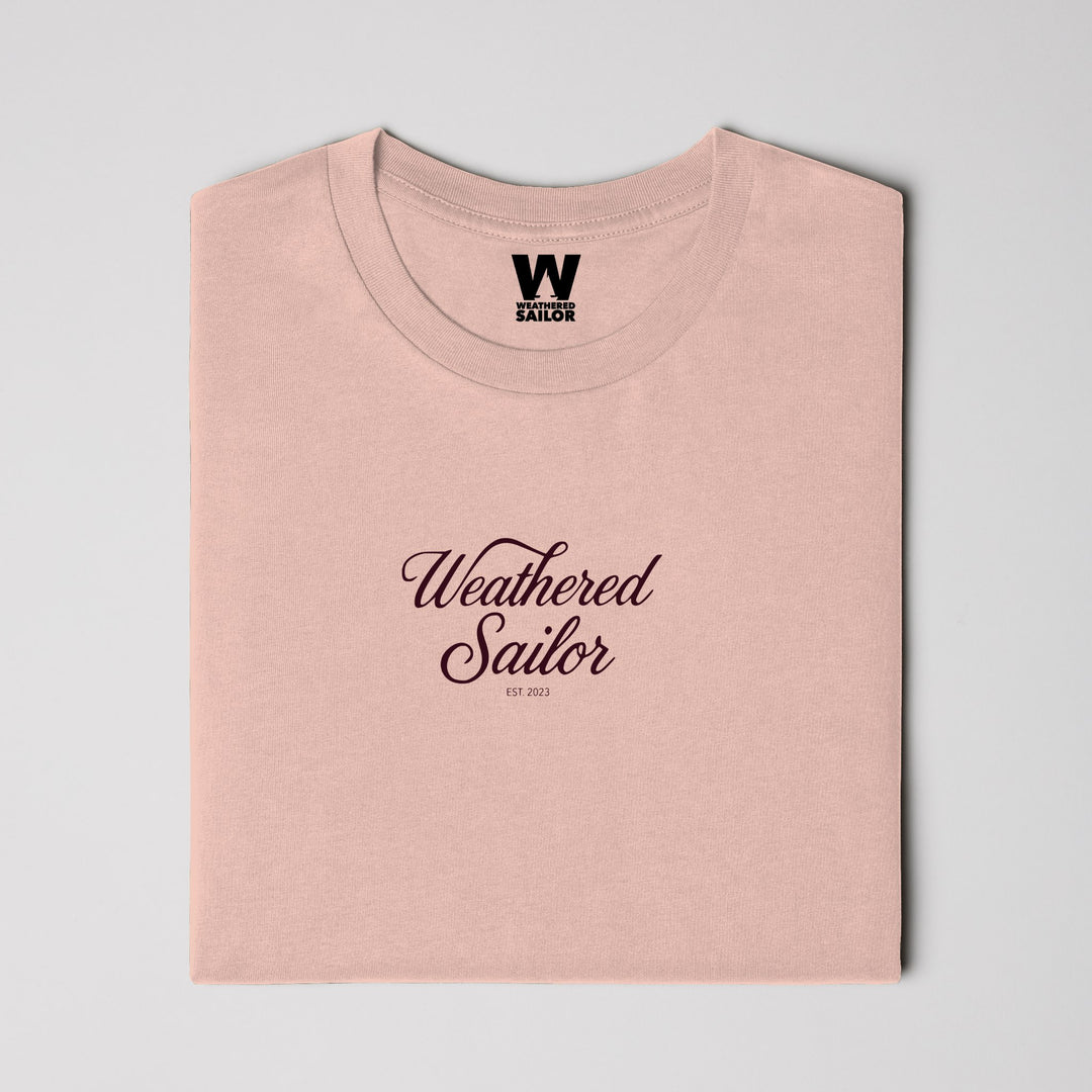 Afterglow Script Tee