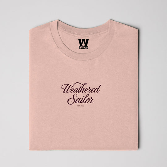 Afterglow Script Tee