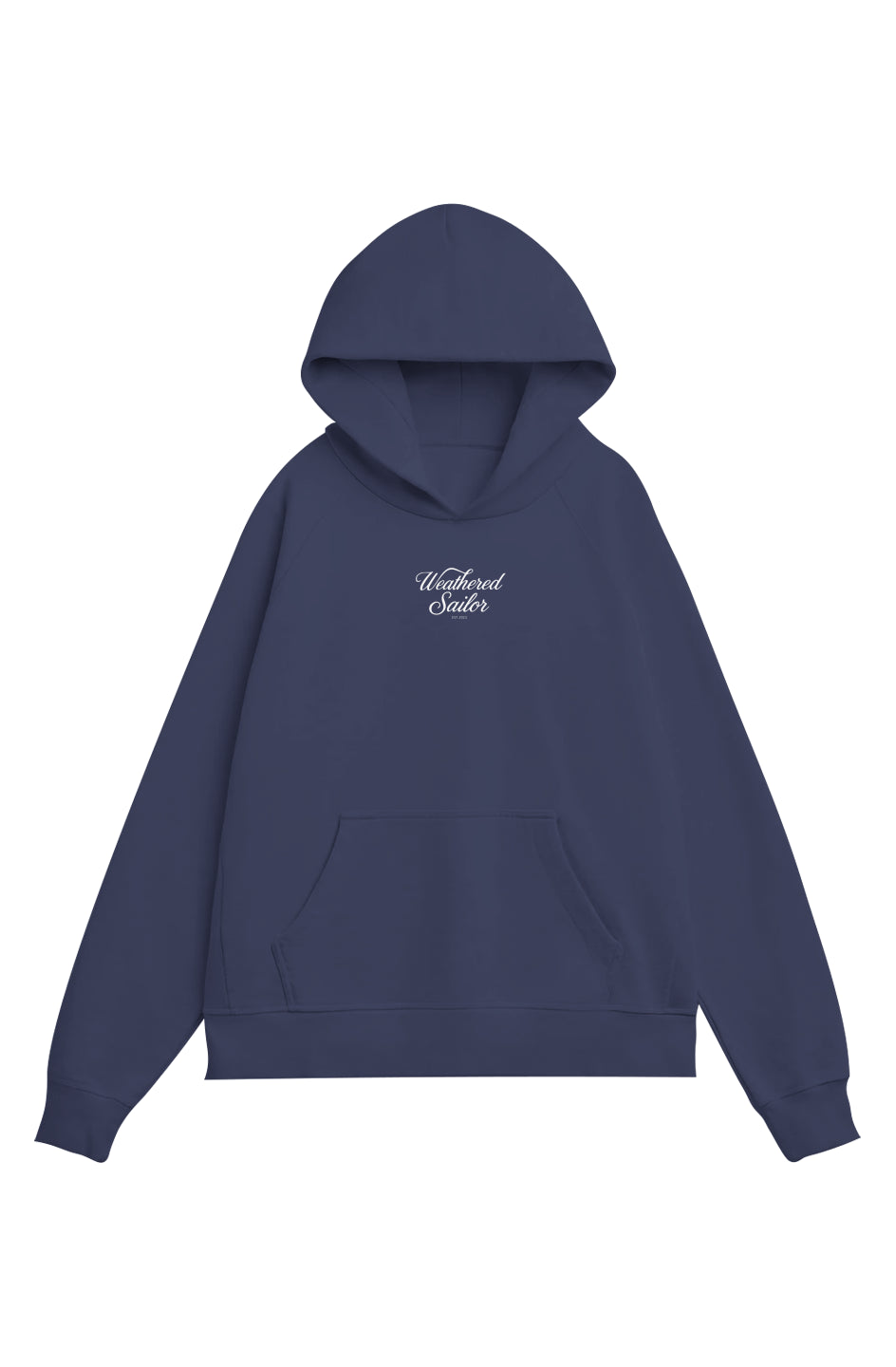 Script Heavy Organic French Terry Hood