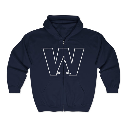 Big W Zip Hoodie