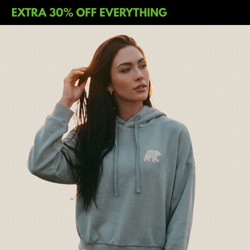 Featherweight Hip Bear Cropped Hoodie