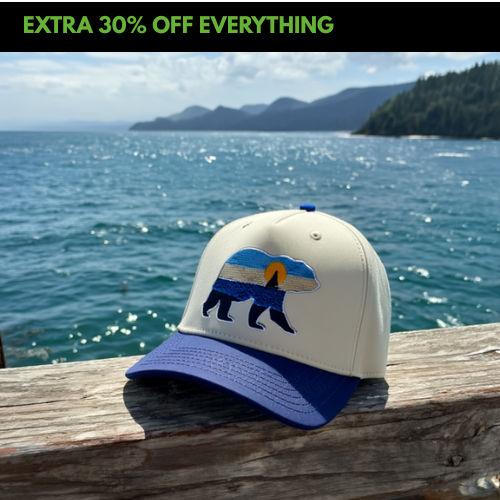 At The Sea Two-Tone Curved Cap
