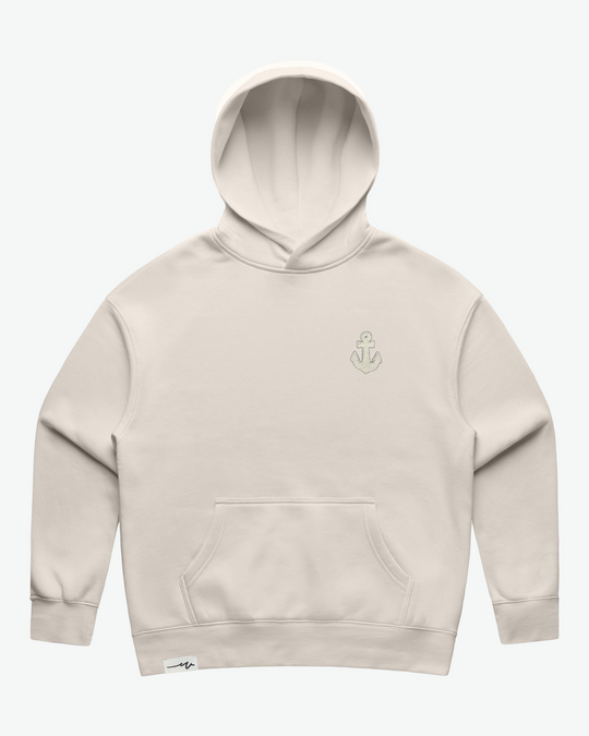 Lady Anchor Script Chillin Hoodie