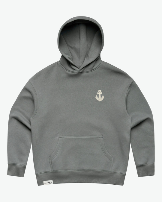 Lady Anchor Script Chillin Hoodie