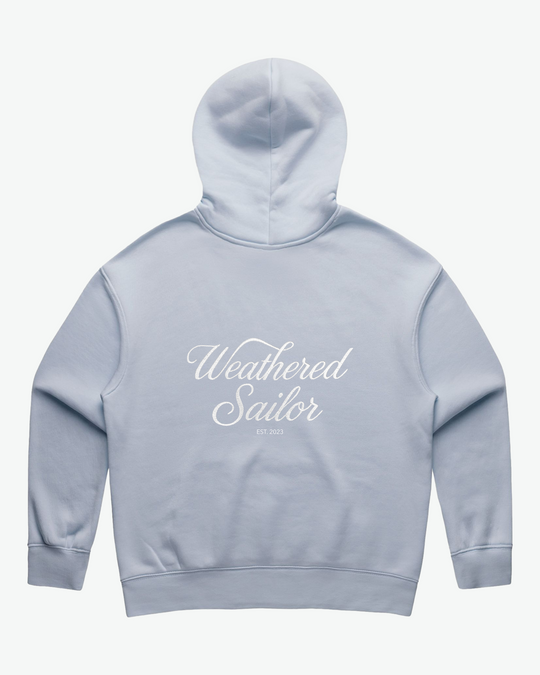 Lady Anchor Script Chillin Hoodie