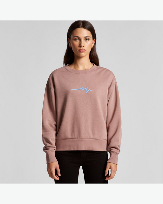 Lady Puff Dub Crew - Butter / Baby Blue