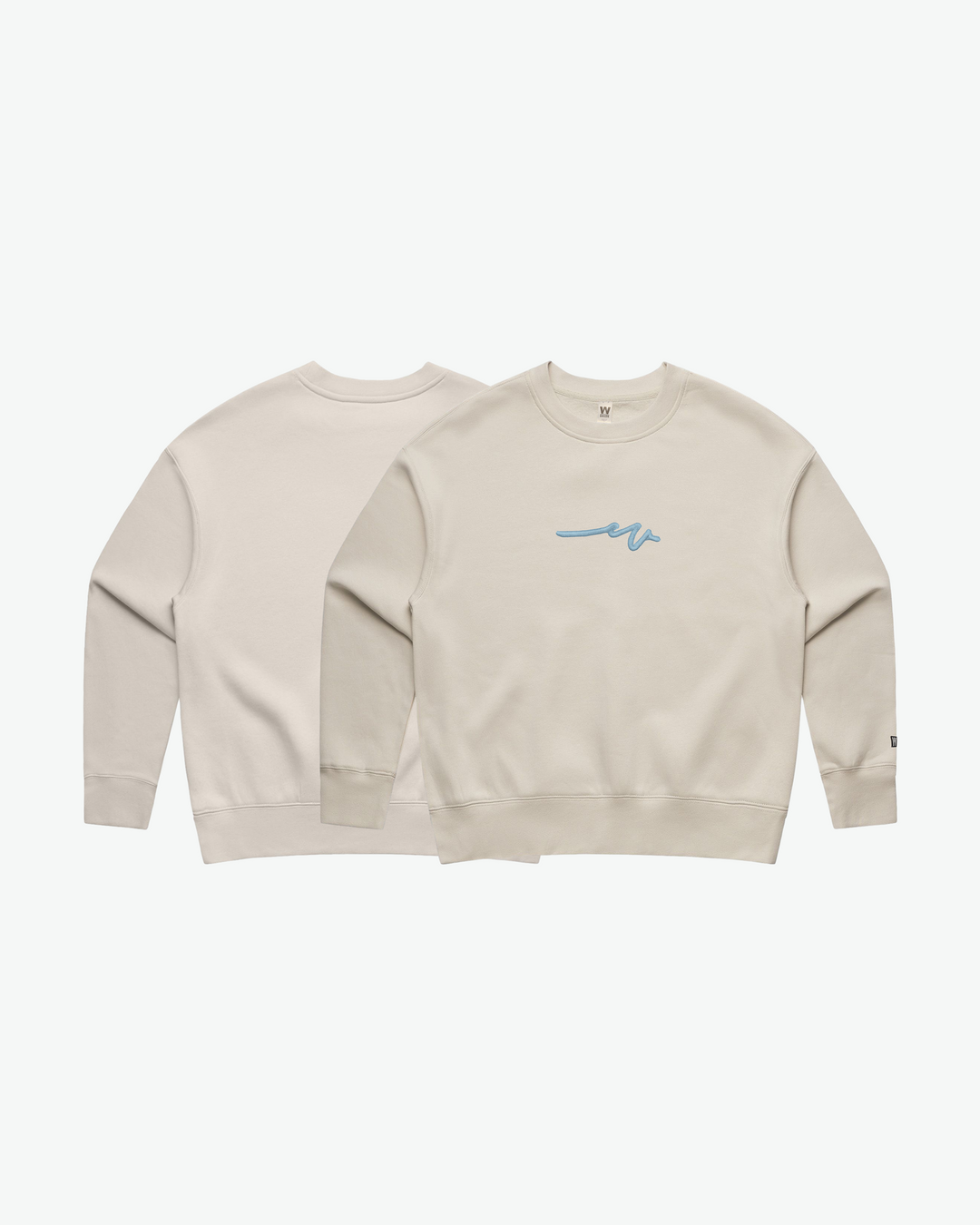 Lady Puff Dub Crew - Butter / Baby Blue