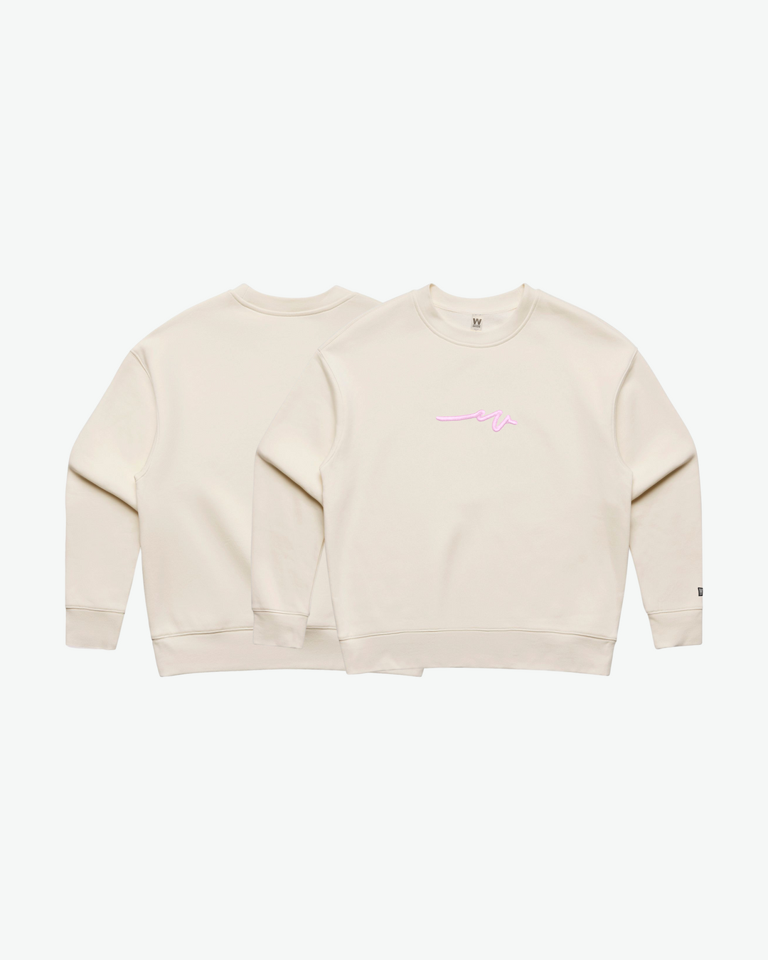 Lady Puff Dub Crew - Black / Plush Pink