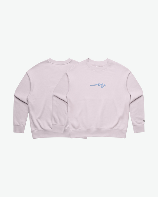 Lady Puff Dub Crew - Butter / Baby Blue