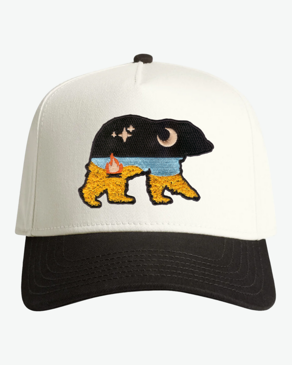 At The Fire Two-Tone Curved Cap