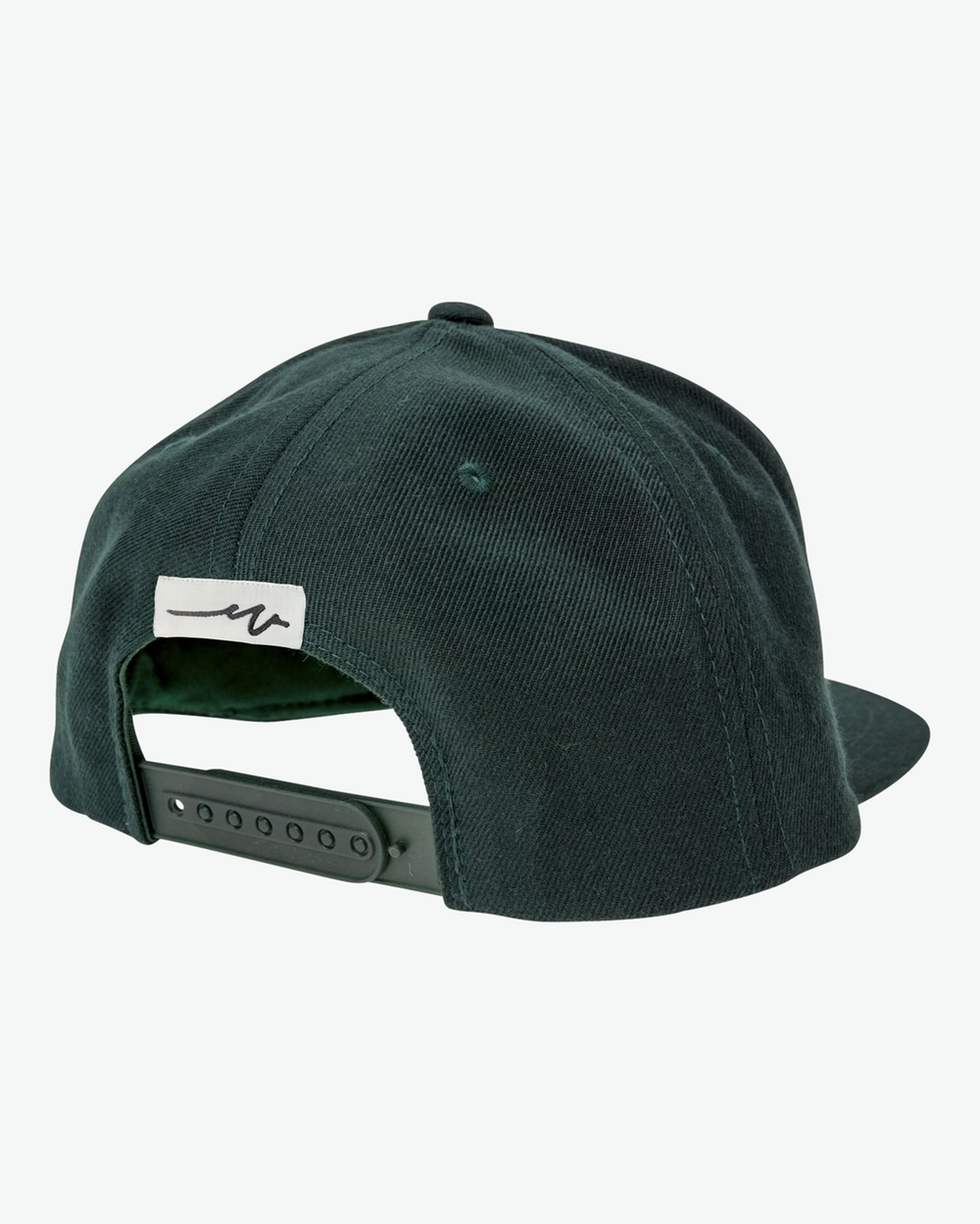 Chenille Bear Flat Bill - Spruce