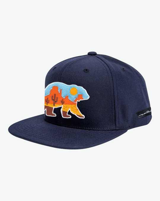 At The Valley Flat Bill - Navy