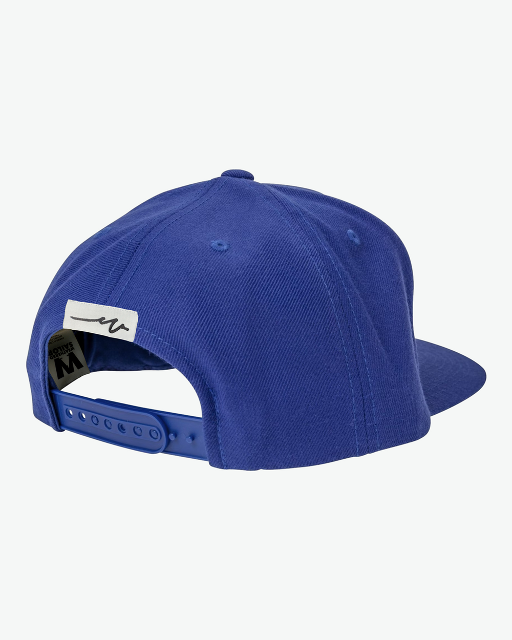 Chenille Bear Flat Bill - Royal