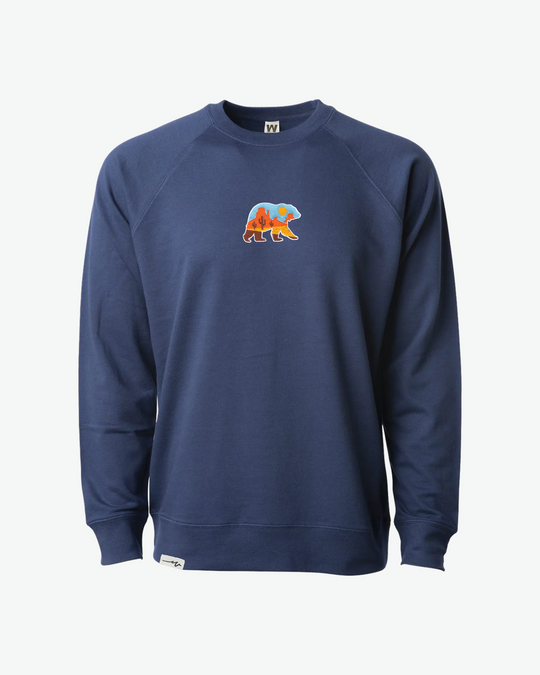 Light Bear At The Valley Crew - Indigo