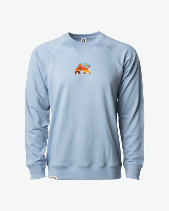 Light Bear At The Valley Crew - Misty Blue