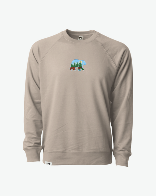 Light Bear At The Woods Crew - Sand