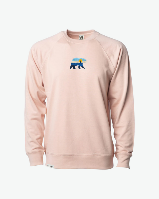 Light Bear At The Sea Crew - Rose