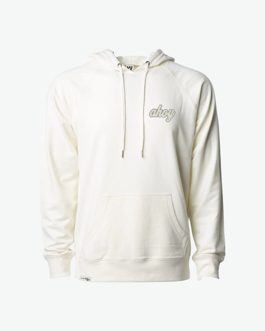 Chenille Light Hoodie Ahoy - Bone