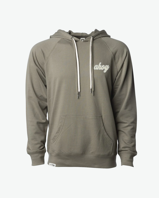 Chenille Light Hoodie Ahoy - Olive