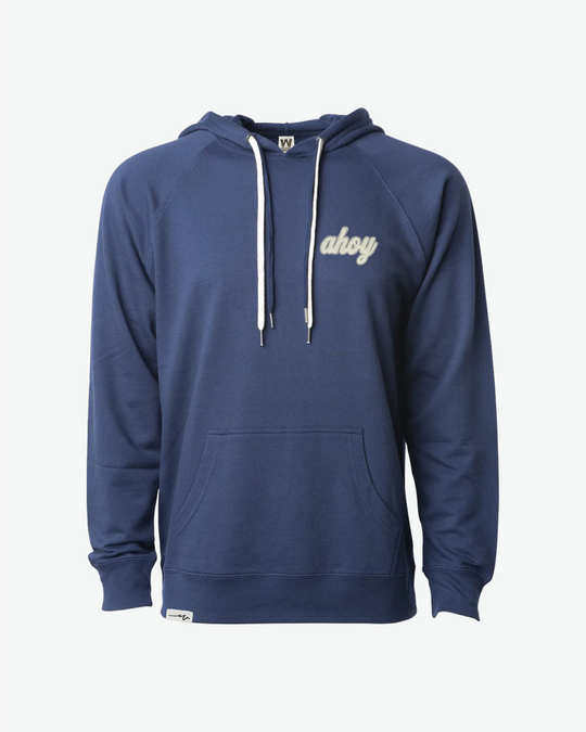 Chenille Light Hoodie Ahoy - Indigo
