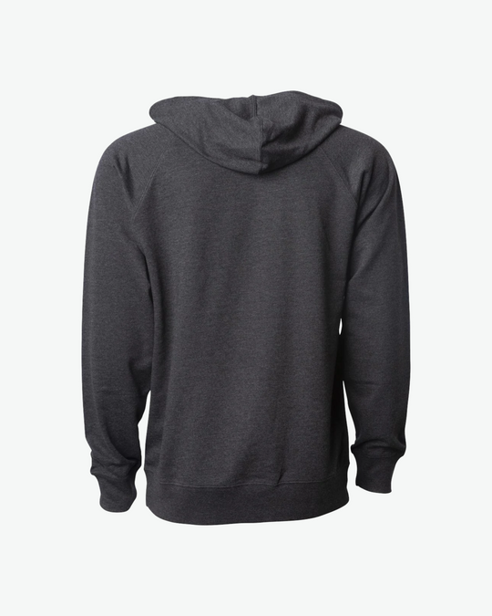 Chenille Light Hoodie Bear - Charcoal Heather