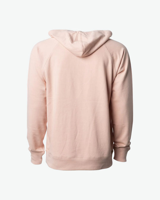 Chenille Light Hoodie Bear - Rose