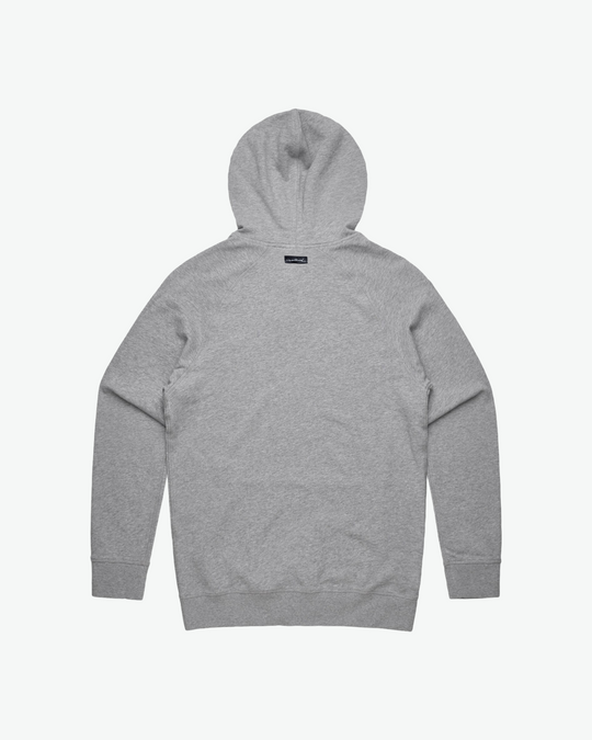 Chenille Mid Hoodie Ahoy - Grey Marle