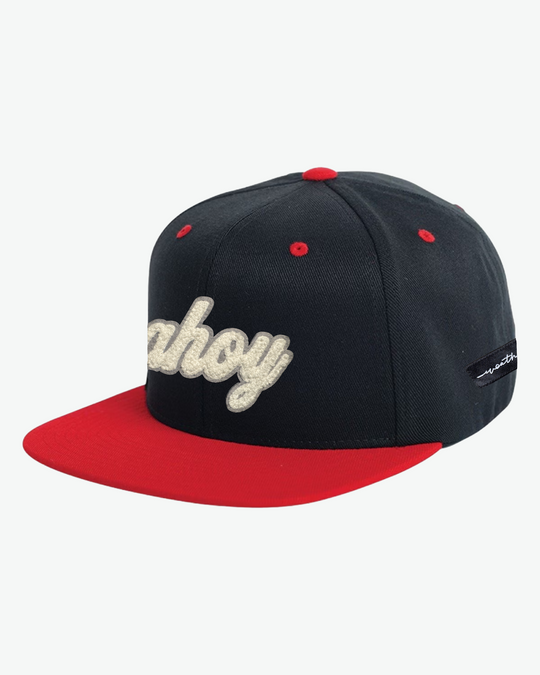 Chenille Ahoy Flex Flat Bill