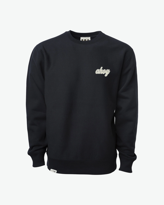 Chenille Heavy Crew Ahoy