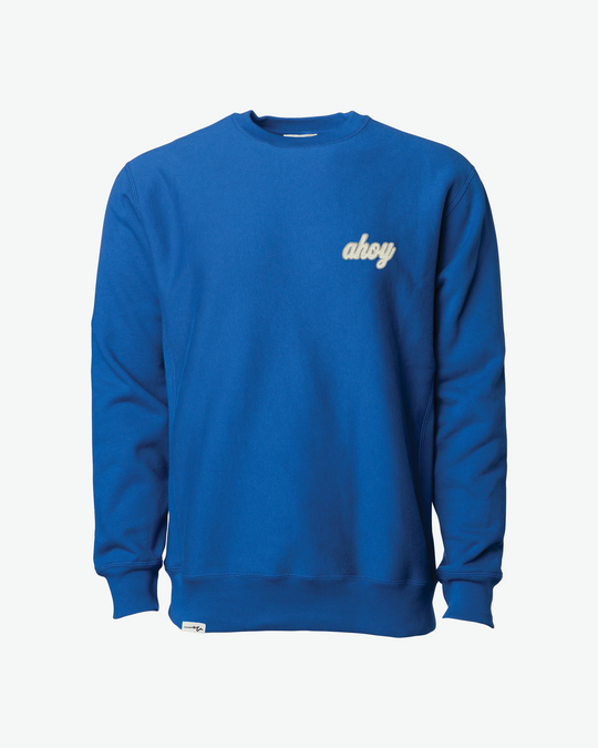 Chenille Heavy Crew Ahoy