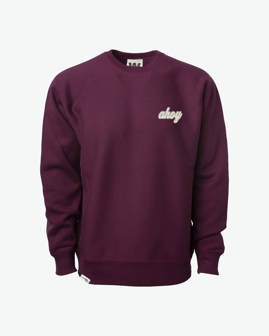 Chenille Heavy Crew Ahoy