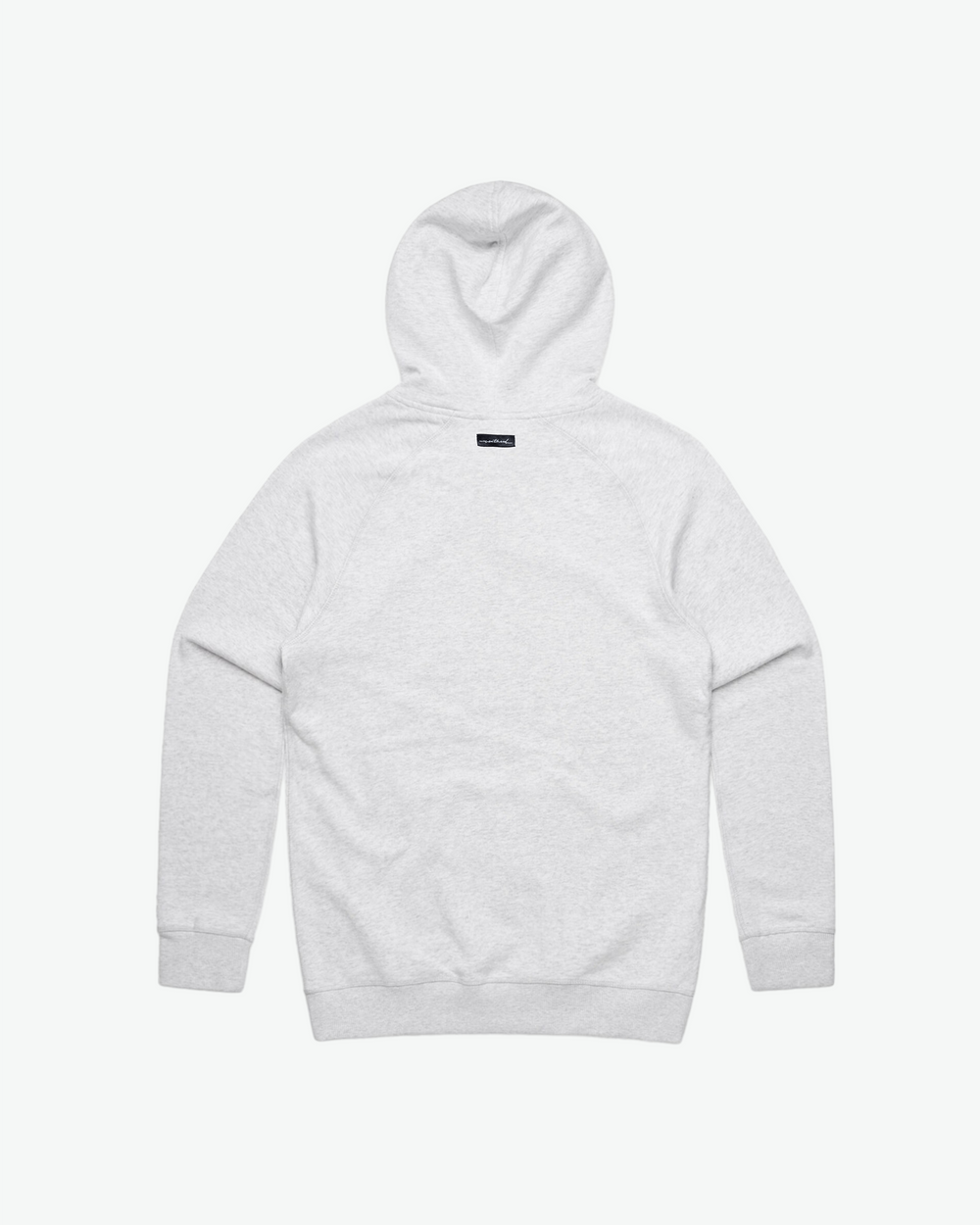 Chenille Mid Hoodie Ahoy - White Marle