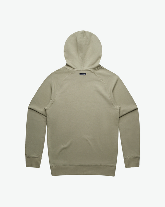 Chenille Mid Hoodie Anchor - Eucalyptus