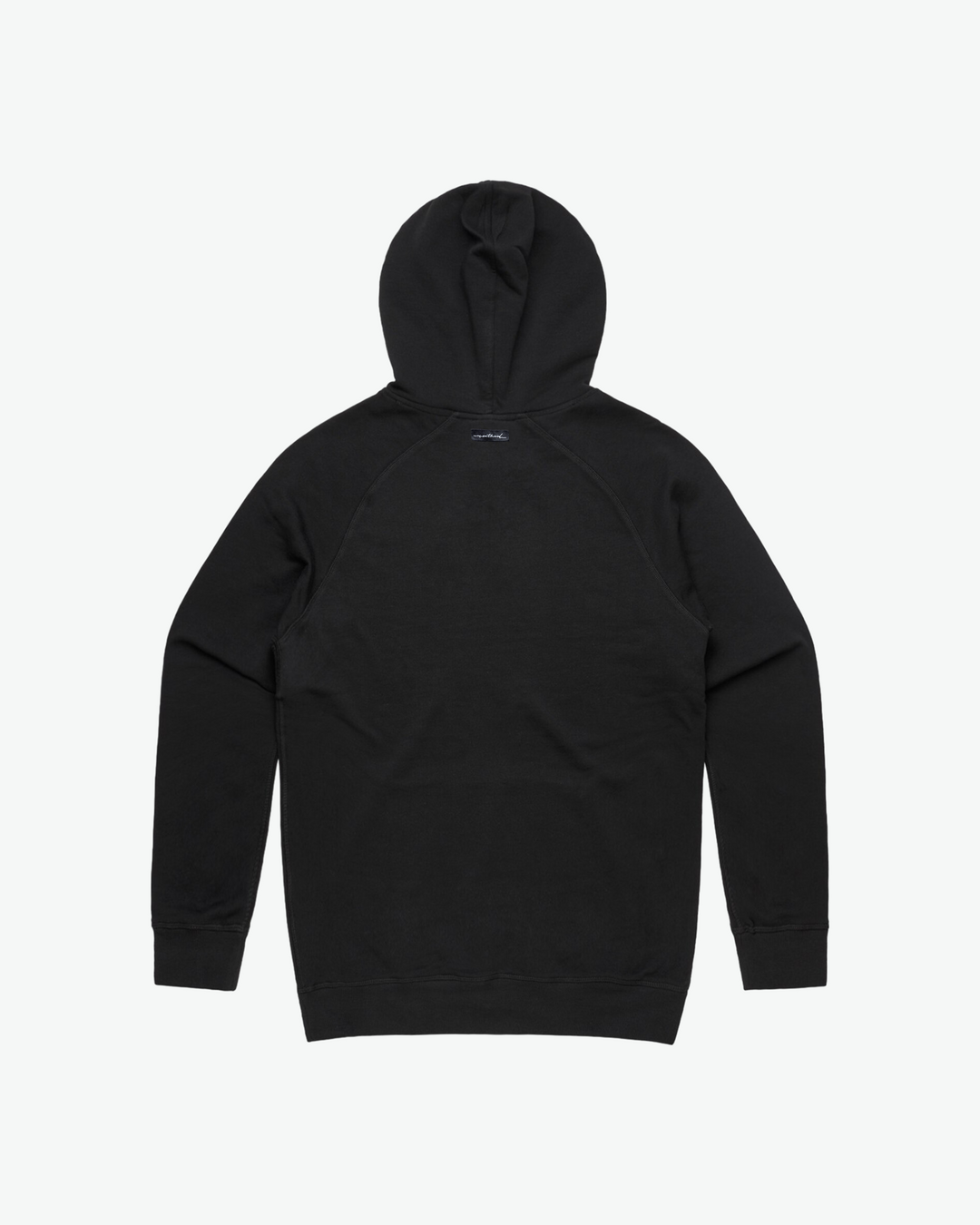 Chenille Mid Hoodie Bear - Black