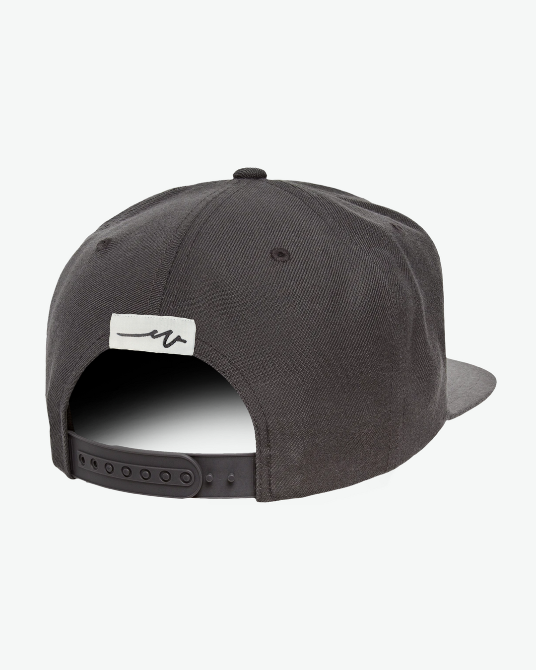 Sketchy W Black 3D Flat Bill