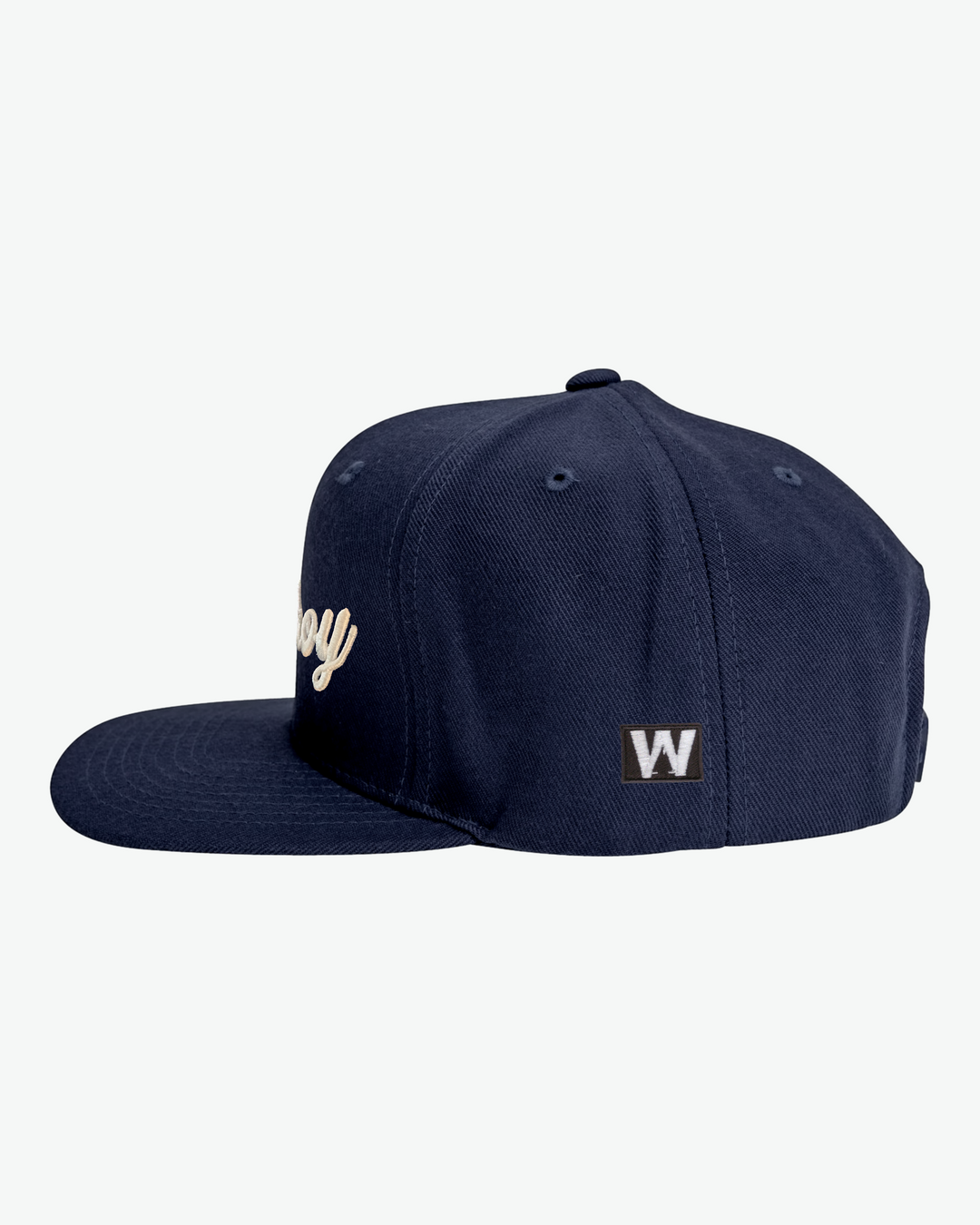 Ahoy White 3D Flat Bill