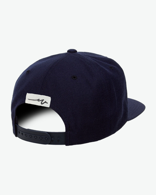 Ahoy White 3D Flat Bill