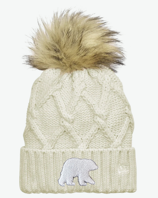 WS x New Era Bear Pom Beanie