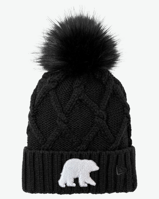 WS x New Era Bear Pom Beanie