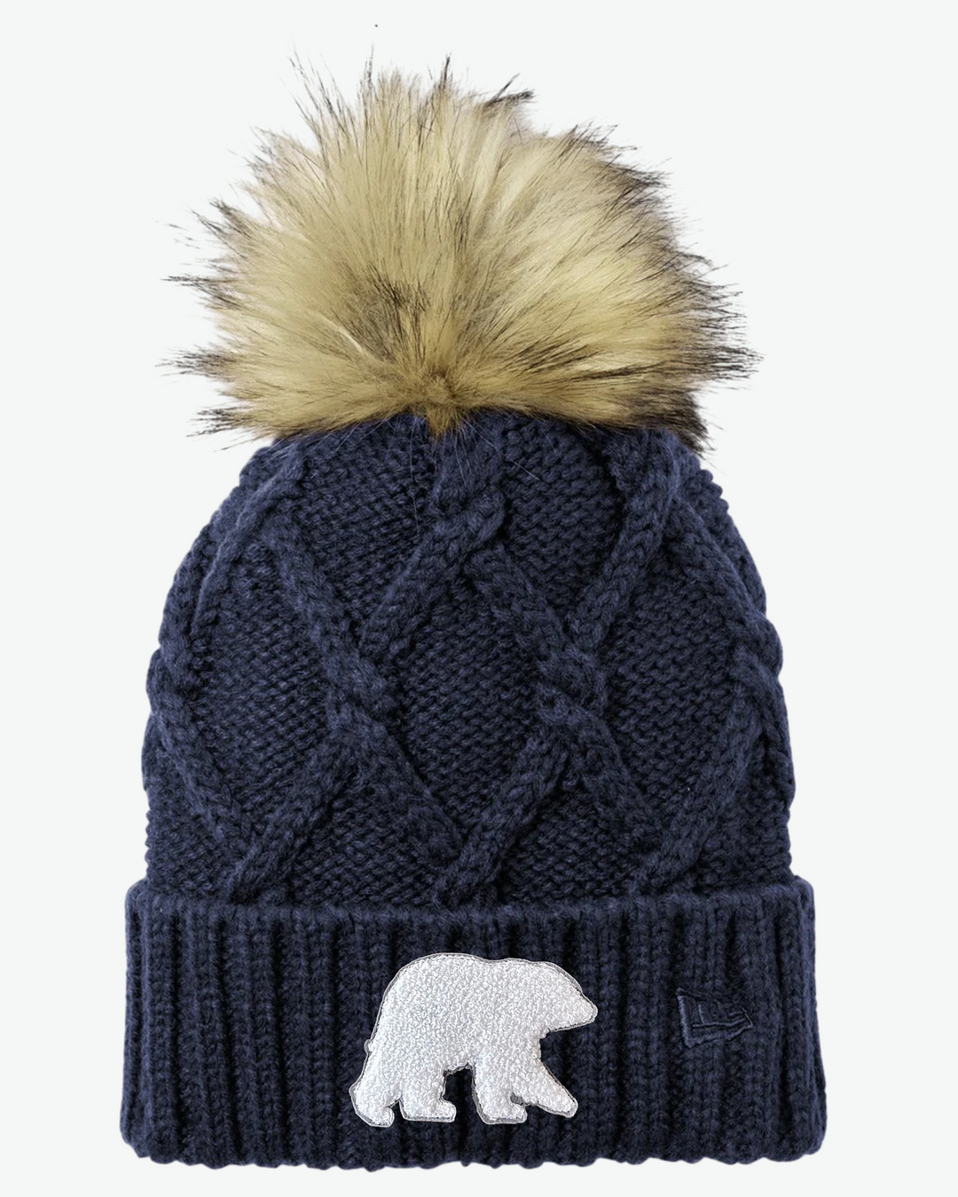 WS x New Era Bear Pom Beanie